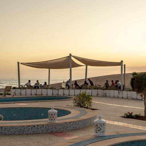 Mimid Dunes Beach Hotel Mirleft Eksteriør billede